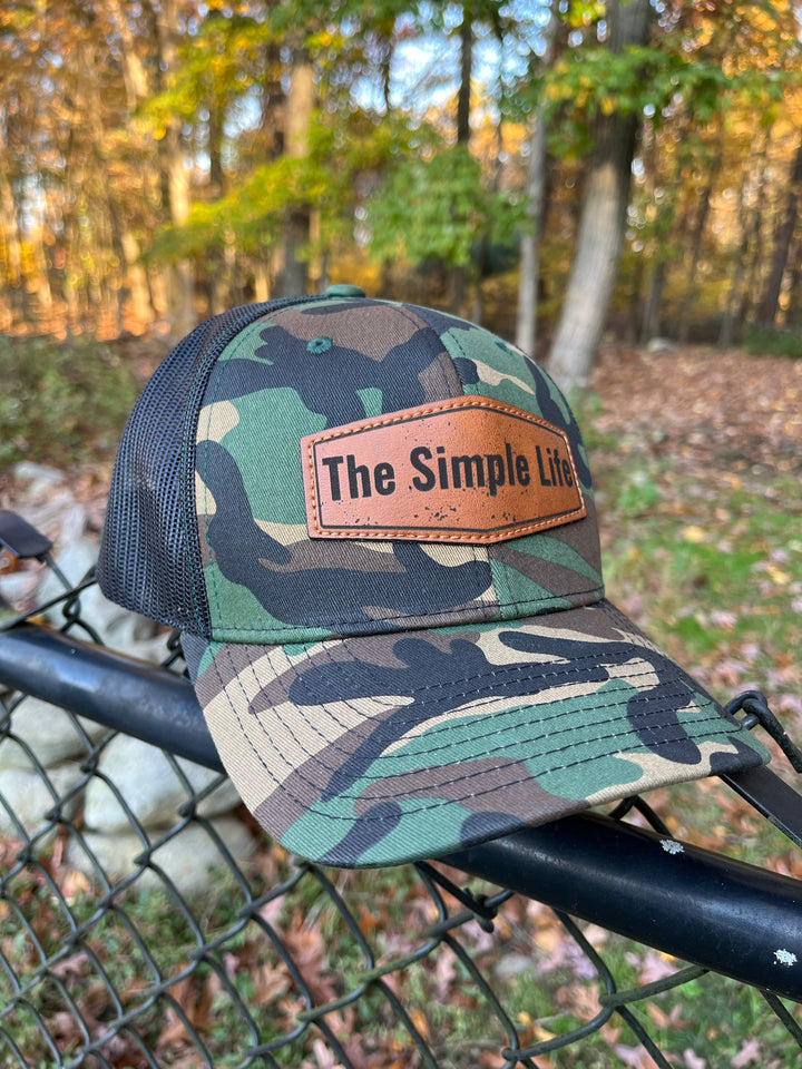 The Simple Life Camo Trucker Hat