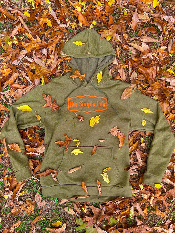 Heather Military Green Hoodie