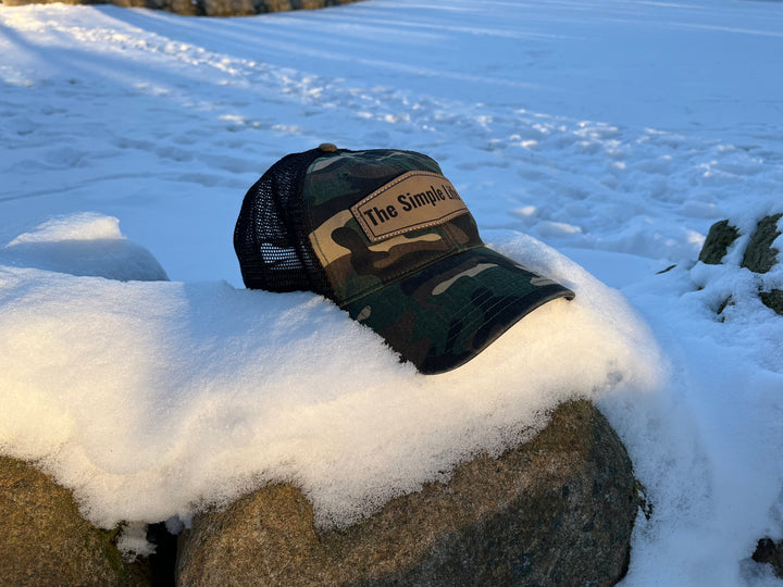 The Simple Life Camo Low Pro Trucker Hat